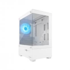 CoolBox GAMING CAJA MATX GM200 VISION LITE BLANCA USB-C 3.2 GEN1 SIN FTE + 1 VENT. ARGB