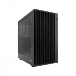 CoolBox GAMING CAJA MATX GM350 DARKFACE USB-C 3.2 GEN1 CRISTAL AHUMADO