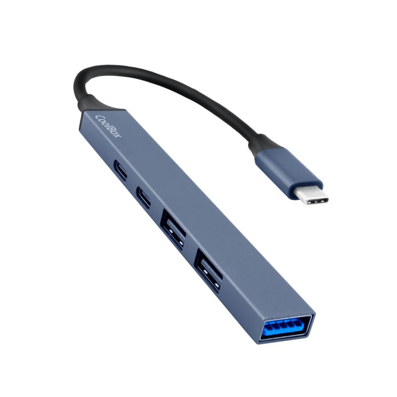 coolbox-minidock-5-aluminio-usb-c-pd-100w-2x-usb-a-1x-usb-c-1x-usb-a-32-gen1