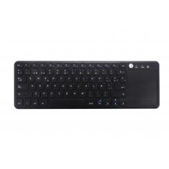 CoolTouch teclado RF inalámbrico QWERTY Español Negro