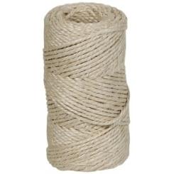 Cordel Sisal Pita 3 Cabos Blanco