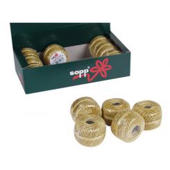 Cordoncillo Oro Ovillo De 20 mt