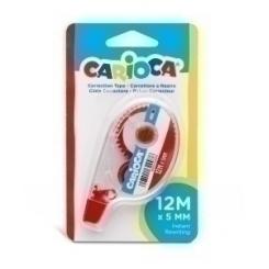 Corrector Cinta Carioca 5 Mm X 12 M En Blister De 1