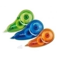 Corrector Cinta Molin 5 Mm X 8 M Colores Surtidos Blister De 1