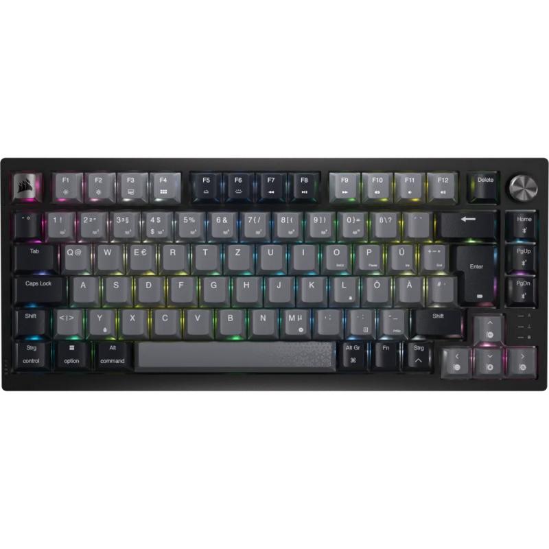 corsair-ch-91d401l-es-teclado-rf-inalambrica-usb-qwerty-espanol-negro