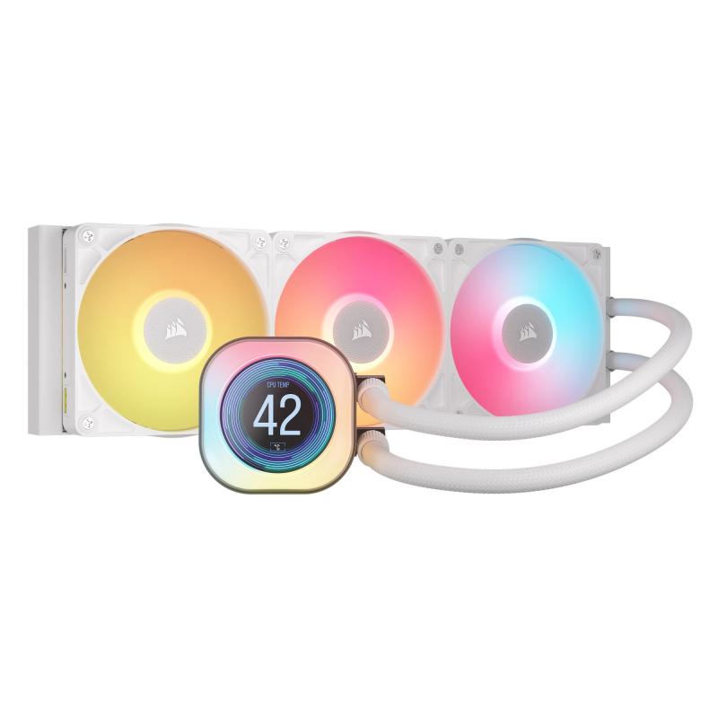 corsair-icue-link-titan-240-rx-lcd-procesador-refrigerador-de-aire-12-cm-blanco-1-piezas