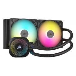 Corsair iCUE LINK TITAN RX RGB Procesador Sistema de refrigeración líquida todo en uno 14 cm Negro 1 pieza(s)