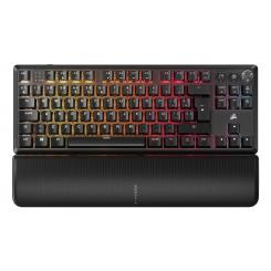 Corsair K70 CORE TKL WIRELESS RGB teclado Juego RF inalámbrica + USB QWERTY Español Negro