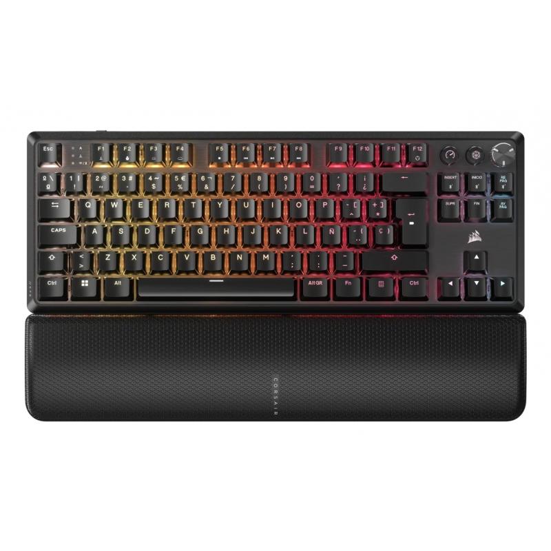 corsair-k70-core-tkl-wireless-rgb-teclado-juego-rf-inalambrica-usb-qwerty-espanol-negro