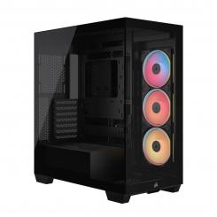 Corsair Midi Tower 3500X LXR LINK TG Negro