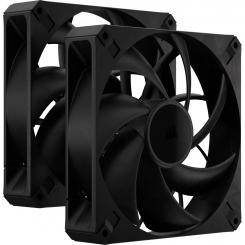 Corsair RS140 MAX Carcasa del ordenador Ventilador 14 cm Negro 2 pieza(s)