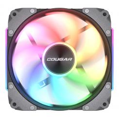 COUGAR Gaming CF-APR12HB-RGB Carcasa del ordenador Refrigerador de aire 12 cm Negro 1 pieza(s)