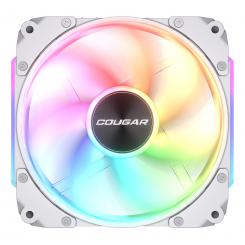 COUGAR Gaming CF-APR12HW3-RGB Carcasa del ordenador Refrigerador de aire 12 cm Blanco 3 pieza(s)
