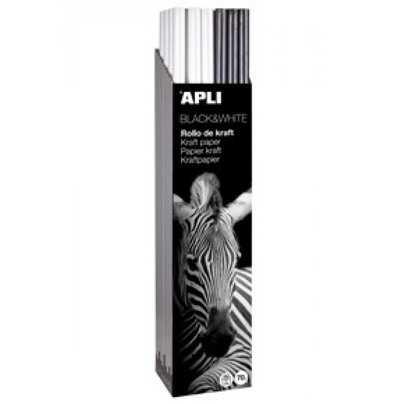 cpapel-kraft-1x3m-black&white-30u