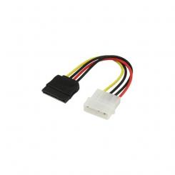 3GO CPSATA cable de SATA 0,15 m SATA 13-pin Molex (4-pin) Negro, Rojo, Blanco, Amarillo