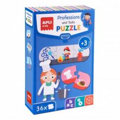 APLI C.puzzle Profesiones Y Sus Herram. 36U