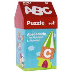 APLI C.Puzzle Casita Abc 40 U