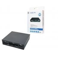 LogiLink CR0012 lector de tarjeta USB 2.0 Interno Negro