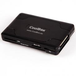 CoolBox CRE-065 USB 2.0 Negro lector de tarjeta