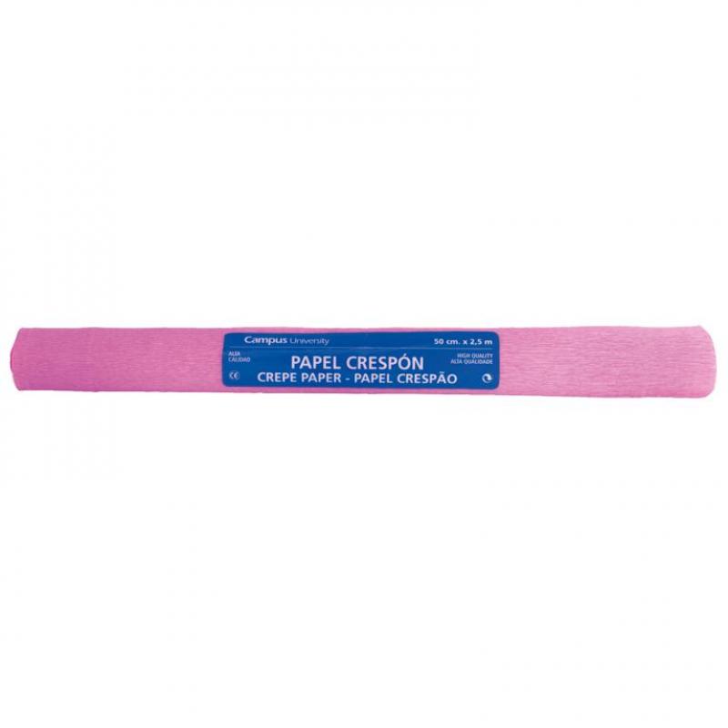 crespon-campus-05x25m-rosa-oscuro-rollo