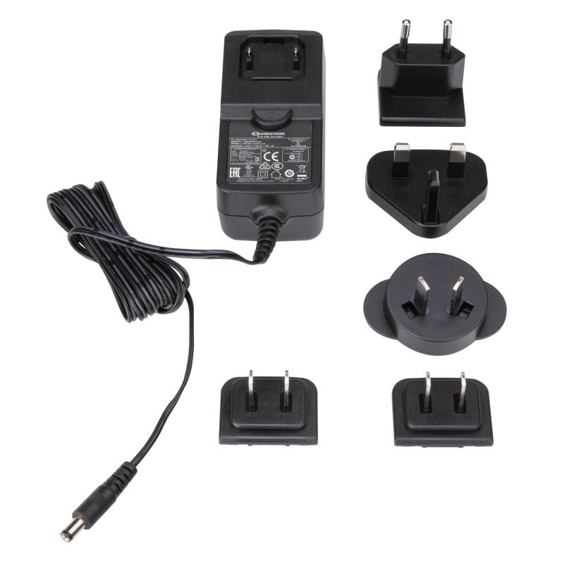 crestron-pw-2412wu-adaptador-e-inversor-de-corriente-interior-negro