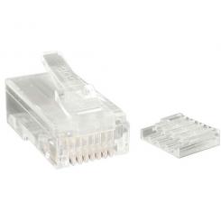 StarTech.com CRJ45C6STR50 conector RJ-45 Transparente