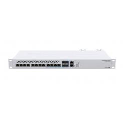 Mikrotik CRS312-4C+8XG-RM switch Gestionado L3 10G Ethernet (100/1000/10000) 1U Blanco