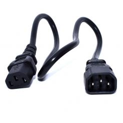 Zebra CS-CAB-IEC cable de transmisión Negro 0,5 m C13 acoplador C14 acoplador