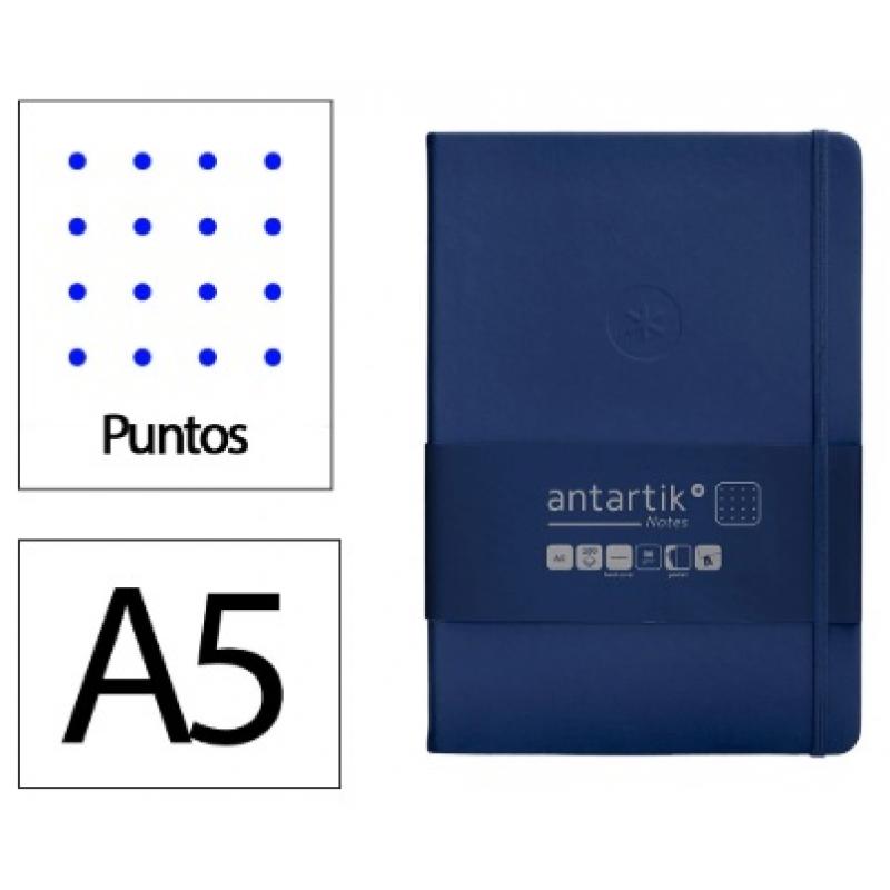 cuaderno-con-gomilla-antartik-notes-tapa-dura-a5-hojas-puntos-azul-marino-100-hojas-80-gr-fsc