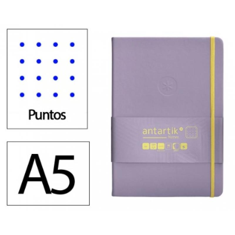 cuaderno-con-gomilla-antartik-notes-tapa-dura-a5-hojas-puntos-morado-y-amarillo-100-hojas-80-gr-fsc