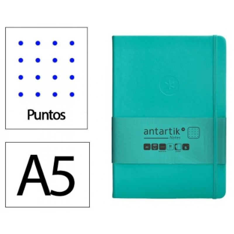 cuaderno-con-gomilla-antartik-notes-tapa-dura-a5-hojas-puntos-turquesa-100-hojas-80-gr-fsc