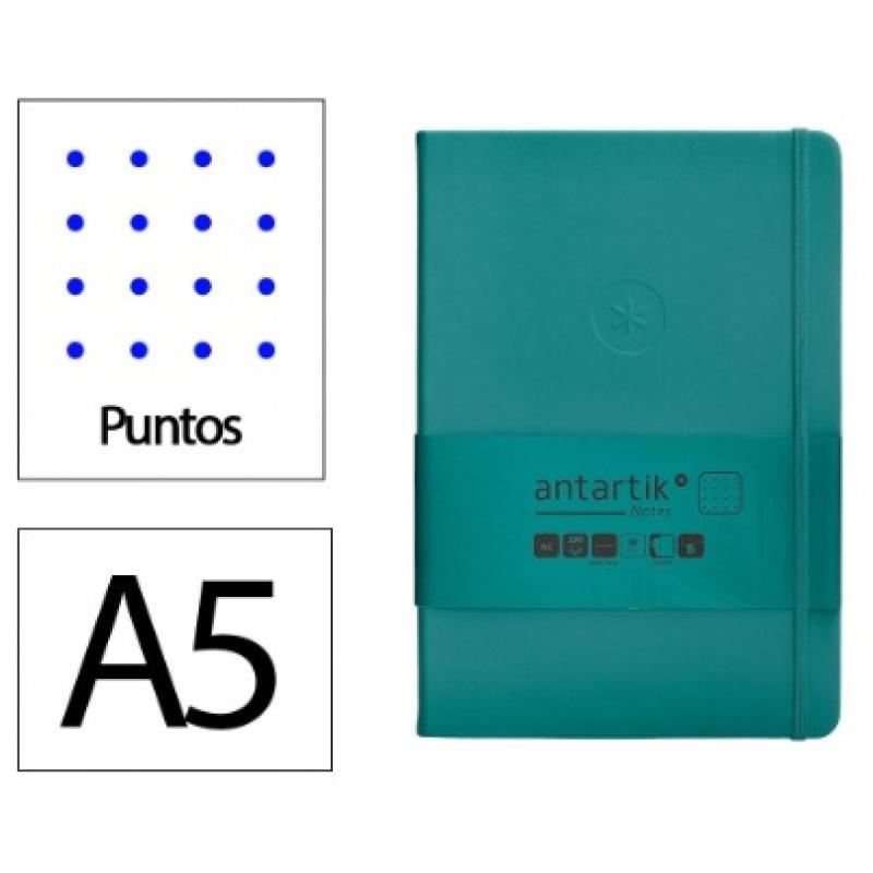 cuaderno-con-gomilla-antartik-notes-tapa-dura-a5-hojas-puntos-verde-aguamarina-100-hojas-80-gr-fsc