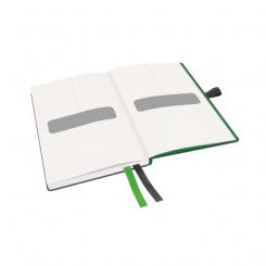 Cuaderno con tapas duras LEITZ Complete, 80 hojas cuadriculado 5, DIN A6, negro