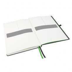 Cuaderno con tapas duras LEITZ Complete, 80 hojas rayado horizontal, DIN A4, negro