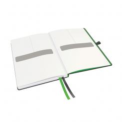 Cuaderno con tapas duras LEITZ Complete, 80 hojas rayado horizontal, DIN A5, negro