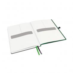 Cuaderno con tapas duras LEITZ Complete, 80 hojas rayado horizontal, tamaño iPAD, negro