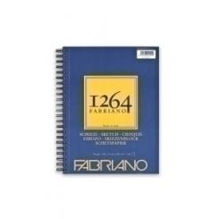 Cuaderno De Dibujo Fabriano Esbozo Con Espiral Grano Natural A4 90G 120H
