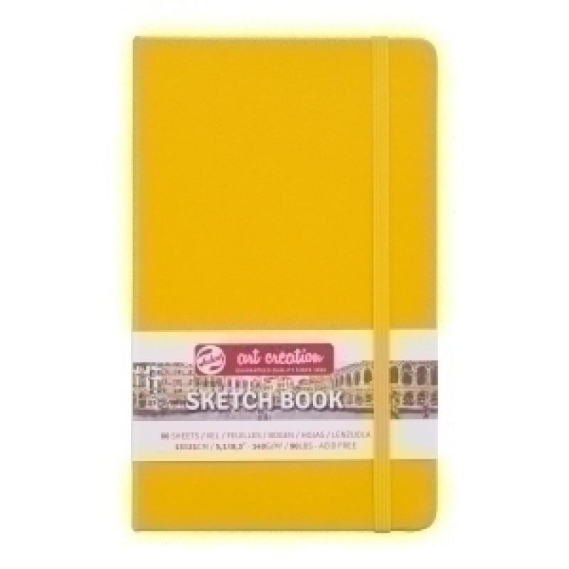 cuaderno-de-dibujo-talens-art-creation-boceto-cosido-tapa-dura-con-goma-130-x-210-mm-140g-80h-amarillo