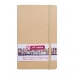Cuaderno De Dibujo Talens Art Creation Boceto Cosido Tapa Dura Con Goma 130 X 210 Mm 140G  80H Kraft
