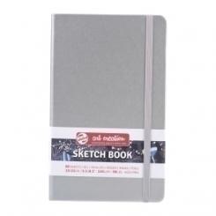 Cuaderno De Dibujo Talens Art Creation Boceto Cosido Tapa Dura Con Goma 130 X 210 Mm 140G  80H Plata
