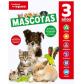 Cuaderno de repaso temático luminiscente 3 años MASCOTAS, Ed. Saldaña