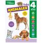 Cuaderno de repaso temático luminiscente 4 años ANIMALES BABY, Ed. Saldaña