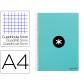 cuaderno-espiral-liderpapel-a4-micro-antartik-tapa-dura-80h-100-gr-cuadro-5mm-sin-bandas-4-taladros-color-menta