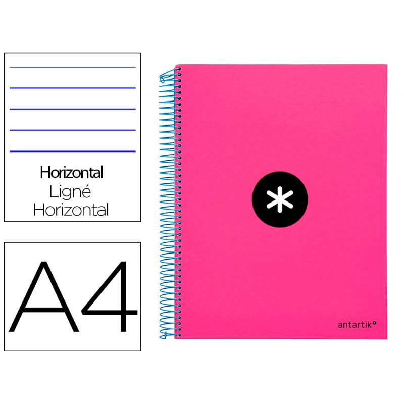 cuaderno-espiral-liderpapel-a4-micro-antartik-tapa-forrada-120h-100-gr-horizontal-5-bandas-4-taladros-color-rosa