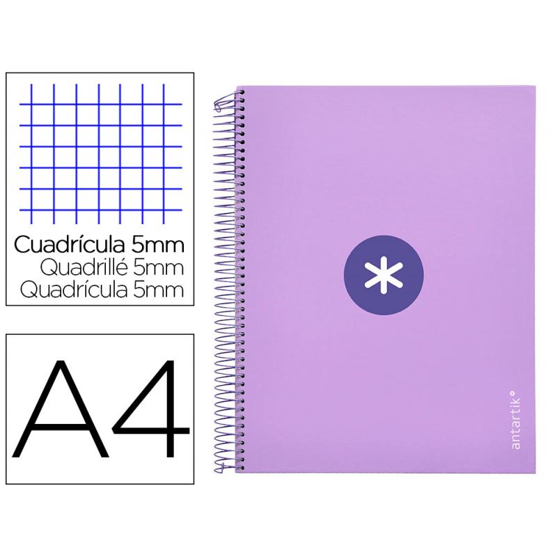 cuaderno-espiral-liderpapel-a4-micro-antartik-tapa-forrada120h-100-gr-cuadro-5mm-5-banda4-taladros-color-lavanda