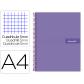 cuaderno-espiral-liderpapel-a4-micro-crafty-tapa-forrada-120h-90gr-cuadro-5mm-5-bandas-4-taladros-color-violeta