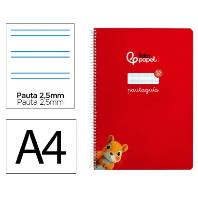 cuaderno-espiral-liderpapel-a4-pautaguia-tapa-blanda-80h-75-gr-cuadriculada-pautado-25mm-color-rojo