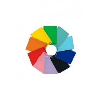 Cuaderno espiral liderpapel a4 smart tapa blanda 80h 75gr pauta 3,5mm con margen colores surtidos