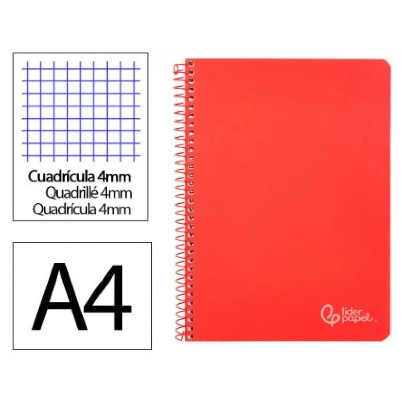 cuaderno-espiral-liderpapel-a4-witty-tapa-dura-80h-90gr-cuadriculada-4mm-c-margen-color-rojo