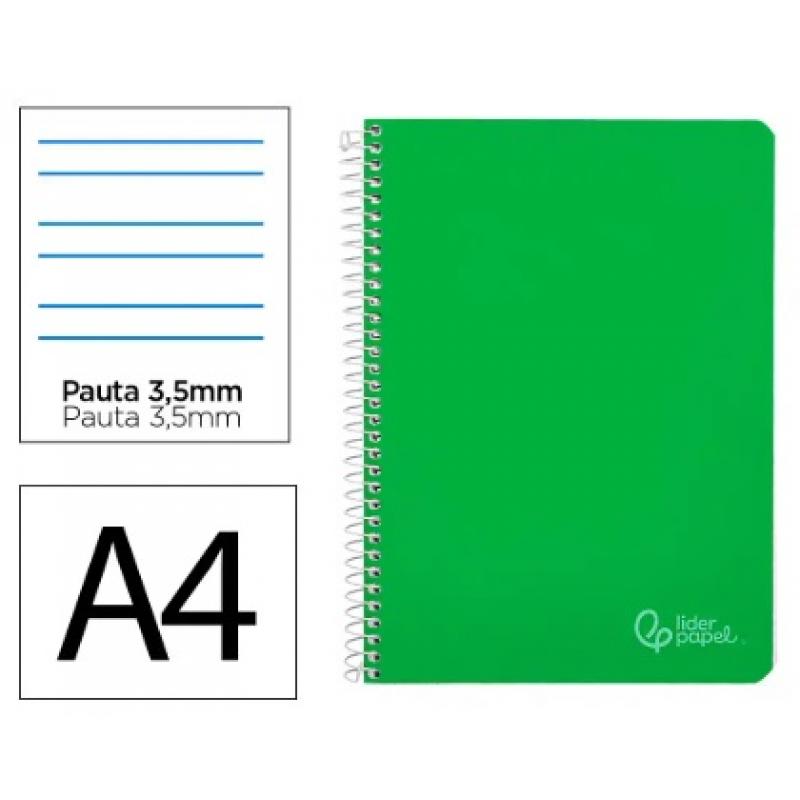 cuaderno-espiral-liderpapel-a4-witty-tapa-dura-80h-90gr-pauta-35mm-c-margen-color-verde